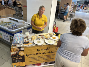 KVALITNÍ POTRAVINY Z NAŠEHO REGIONU jsou pro supermarkety Terno a Trefa nepostradatelné