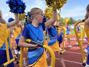 Sokolský slet roztančil České Budějovice, zúčastnilo se ho několik stovek vystupujících.