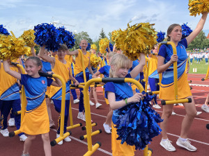 Sokolský slet roztančil České Budějovice, zúčastnilo se ho několik stovek vystupujících.