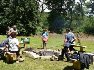 Bývalý lom přetvořili v Písku na veřejné ohniště, láká na pikniky i opékání špekáčků