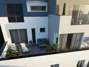 Byty Jeronýmova nabídnou moderní a pohodlné bydlení téměř v centu města