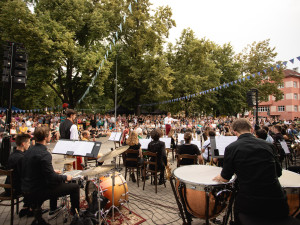 Óda na moje město rozezpívala celé Palackého náměstí