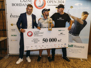 Golfresort Lázně Bohdaneč hostil jeden z nejprestižnějších turnajů v Česku. Jihočeský soutěžící Štěpán Daněk se postaral o nervy drásající zážitek