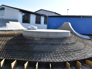 V Písku začala výstavba nového skateparku u sídliště Portyč,
