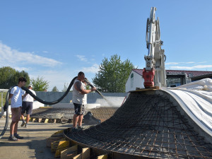 V Písku začala výstavba nového skateparku u sídliště Portyč,