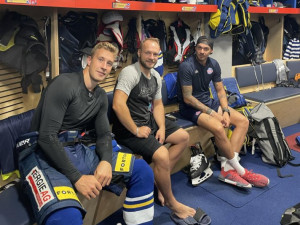 Českobudějovičtí hokejisté začali trénovat na ledě, chybějí Pech nebo Reilly