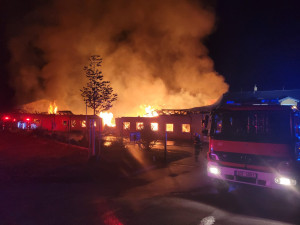 Požár dřevařské haly na Písecku způsobil škodu způsobil škodu 25 milionů