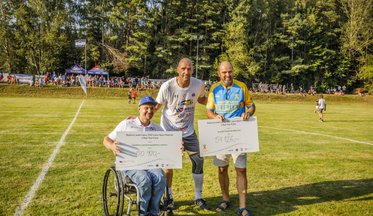 Na ČEZ Lipno Sport Festivalu se vybralo 100 tisíc na charitu a o víkendu se poběží ČT Lipno půlmaraton