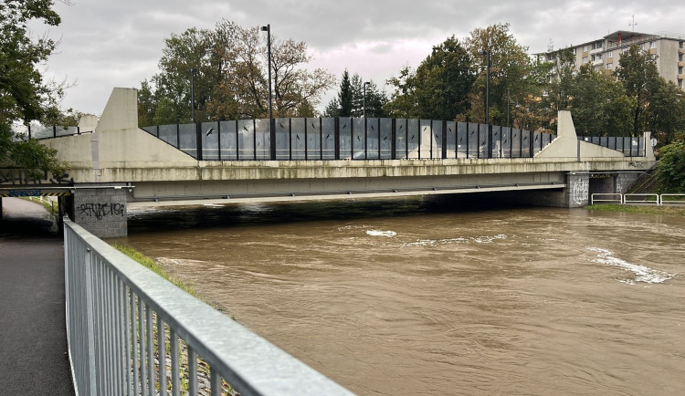 České Budějovice očekávají během dneška a úterka druhou povodňovou vlnu