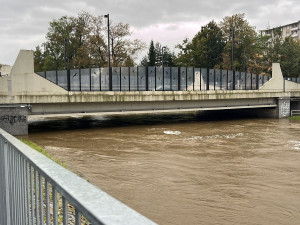 České Budějovice očekávají během dneška a úterka druhou povodňovou vlnu