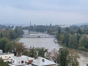 Na jihu Čech se přes noc zvýšily hladiny řek, Veselí nad Lužnicí se asi vyhne evakuaci