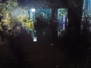 Ve shořelém domě našli hasiči mrtvé tělo, policie nařídila pitvu. Hašení ohně komplikovala smečka rotvajlerů