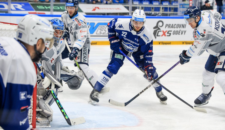 Hokejisté Brna porazili Vítkovice 5:3 a doma vyhráli potřetí za sebou