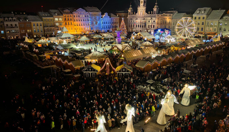 Advent v Budějcích začíná na konci listopadu. Opět nabídne kluziště nebo řemeslnou uličku