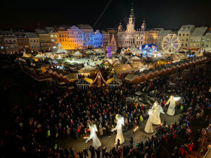 Advent v Budějcích začíná na konci listopadu. Opět nabídne kluziště nebo řemeslnou uličku