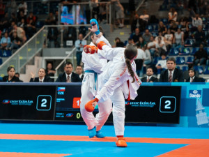 Úspěch pro Českou republiku. Karatistka Amálie Haková se stala vicemistryní světa