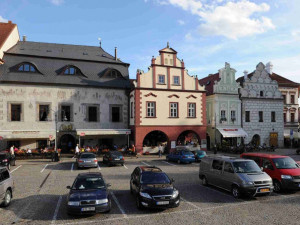 Tábor plánuje, že bude častěji uzavírat část Žižkova náměstí pro dopravu