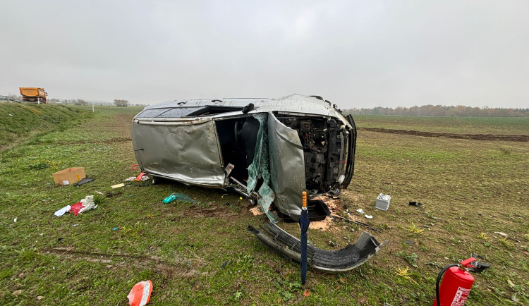 Děsivě vypadající dopravní nehoda se obešla bez vyprošťování i vážnějších zranění