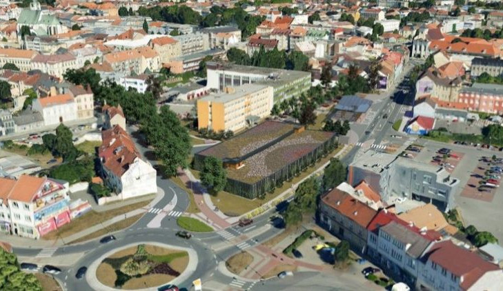 Prostějov získal dotaci na parkovací dům v centru, který budí kritiku. Přijde na 91 milionů korun