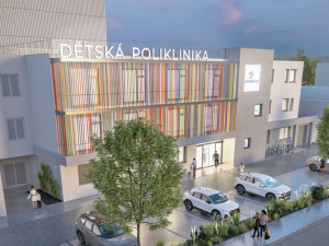 Kraj chce v Kněžských Dvorech vybudovat novou dětskou polikliniku