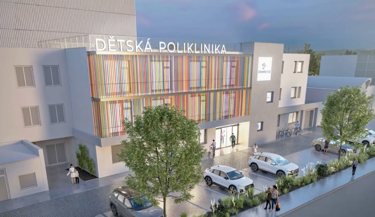 Kraj chce v Kněžských Dvorech vybudovat novou dětskou polikliniku