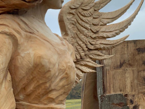 Betlém na náměstí doplní nová socha. Anděla hojnosti odhalí 1. prosince