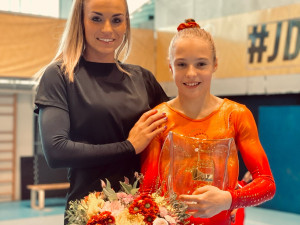 Překonala zdravotní komplikace a vrátila se v nejlepší formě. Nadějná gymnastka Anna Beerová přivezla z mezinárodního závodu zlato