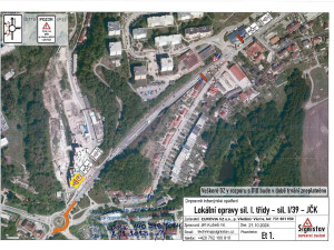 Dopravu v Českém Krumlově omezí jednodenní uzavírka kruhového objezdu U Trojice