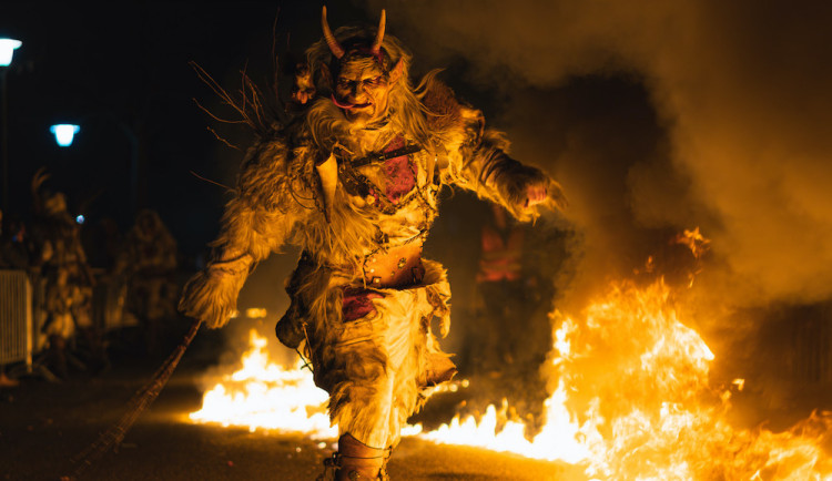 Největší Krampus průvod v Česku je na výstavišti v Českých Budějovicích