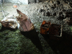 Dělníci našli na stavbě více než 200 kilo munice z druhé světové války