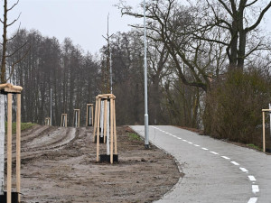 Mezi Pískem a Semicemi vznikla nová cyklostezka, má zajistit bezpečí i komfort