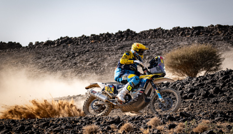 Budějčáka Michka zastavila na Dakaru technická závada