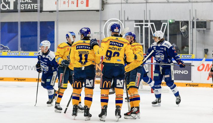 Dva body z brněnského ledu Jihočechům zajistil Brant Harris.