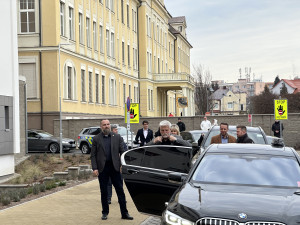Návštěvu Jihočeského kraje zahájil prezident návštěvou budějovické nemocnice. Čeká ho nabitý program