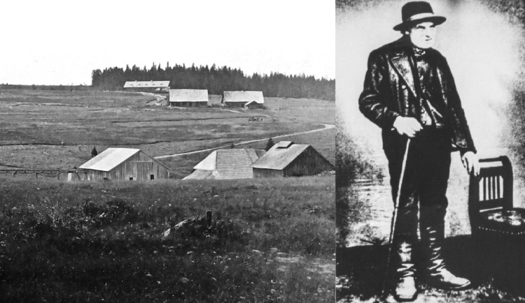 Do osady Zlatá Studna jezdil Sepp Rankl s povozem