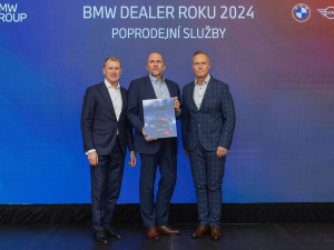 Společnost ACR auto, a.s. České Budějovice získala ocenění Dealer roku 2024 BMW Česká republika v oblasti poprodejní služby