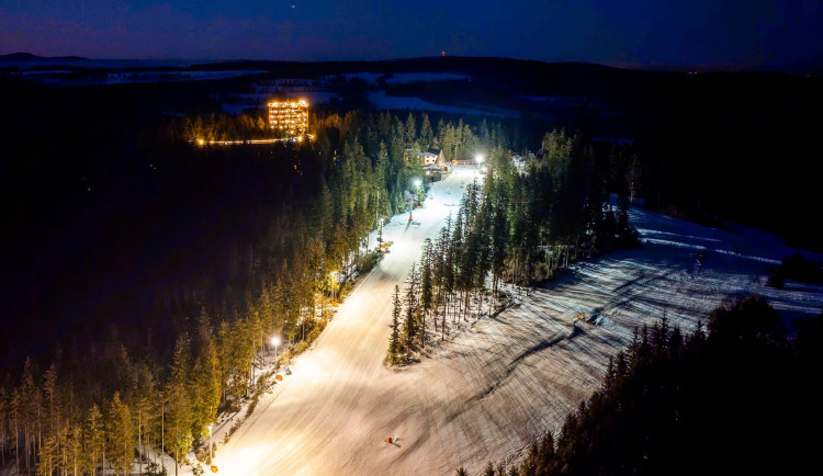 Jihočeské skiareály hlásí nejlepší start jarních prázdnin za několik let