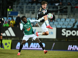 Jablonec v přesilovce vyhrál v Budějovicích 3:2. Jan Chramosta dal svůj 100. gól v lize