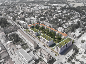 První etapa, která nabídne byty a centrum sociálních služeb.