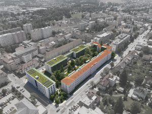 První etapa, která nabídne byty a centrum sociálních služeb.