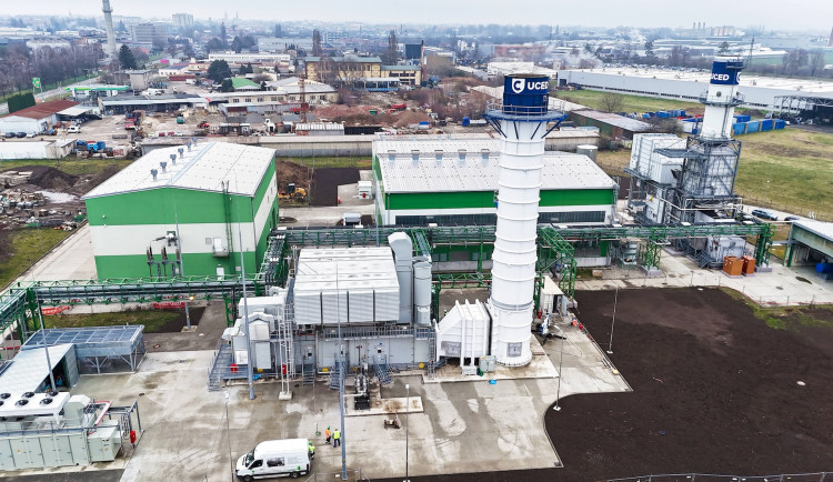 UCED provozuje v Prostějově špičkový elektrárenský zdroj.