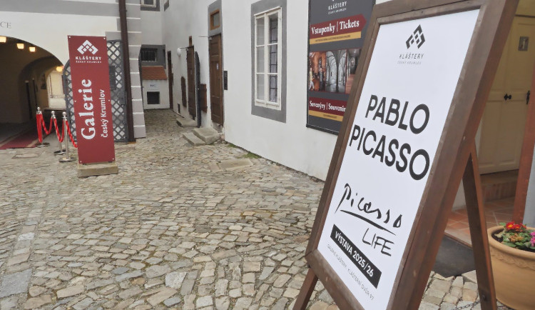 Výstava v Klášterech Český Krumlov představí Picassova díla i jeho osobnost