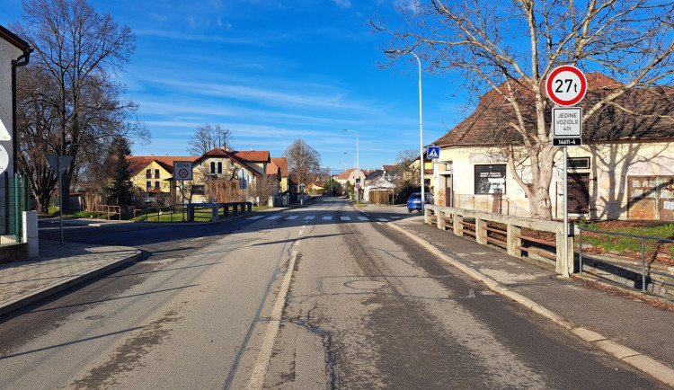 V Dobré Vodě začíná stavba mostu, upraví i silnici, chodníky a inženýrské sítě