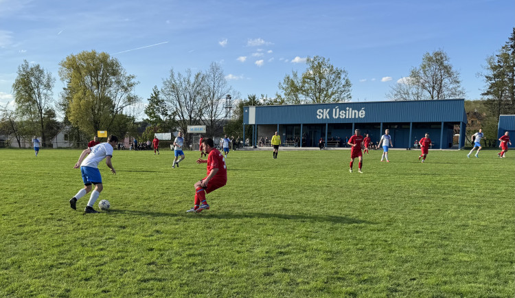 Souboj Úsilného a rezervy Lišova.