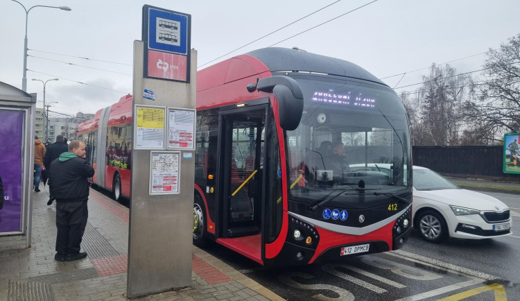 Linka 15 v Českých Budějovicích přechází na trolejbusový provoz