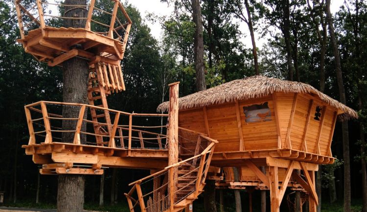 Do nové sezony s ubytováním na stromech. Stříbrný rybník připravil novinku