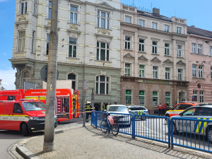 Kvůli úniku plynu evakuovali v centru Budějovic několik domů