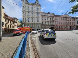 Kvůli úniku plynu evakuovali v centru Budějovic několik domů