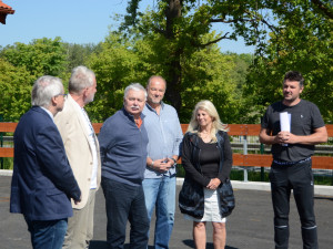 Čistější Hluboká. Město otevřelo novou moderní čistírnu odpadních vod