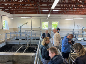 Čistější Hluboká. Město otevřelo novou moderní čistírnu odpadních vod